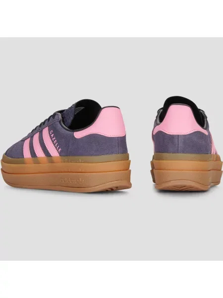 Sneakerși Adidas Gazelle din piele violet