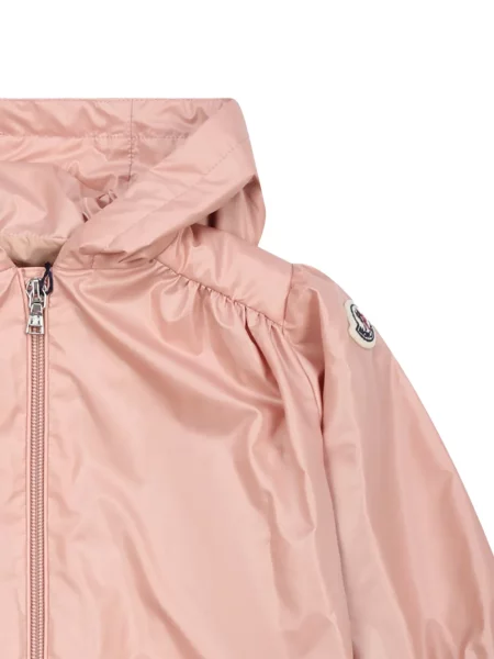 Kurtka dziecięca Moncler Enfant różowa