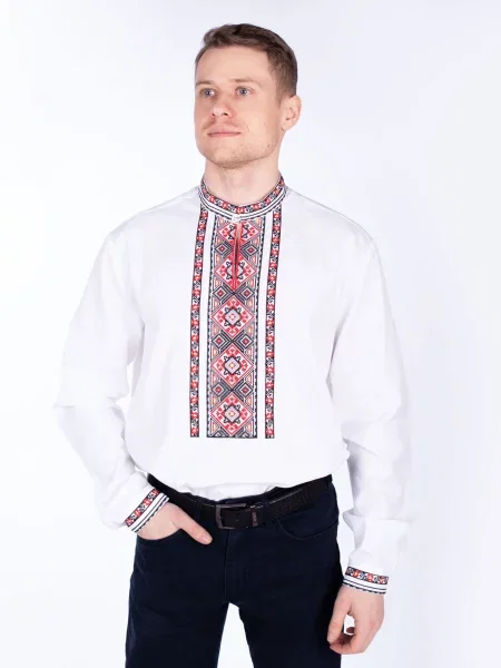 Едельвіка Вишита сорочка Бавовна/поліестер білий