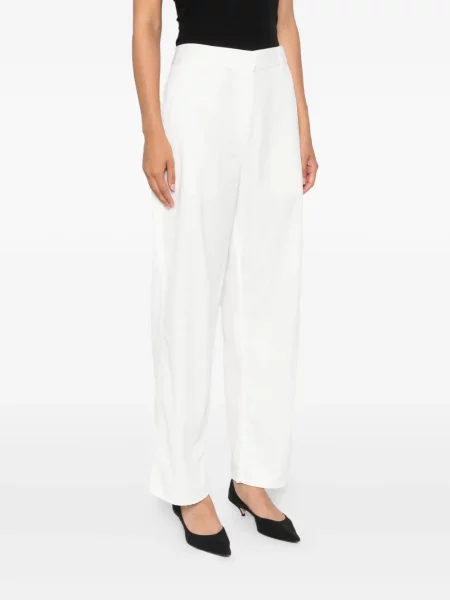 Pantaloni The Row alb