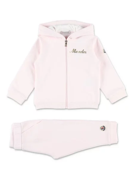 Komplet dresowy dziecięcy Moncler Enfant różowy