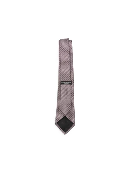 Krawat Emporio Armani fioletowy