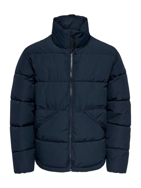 Only & Sons Geacă de iarnă ONSPACK închis albastru