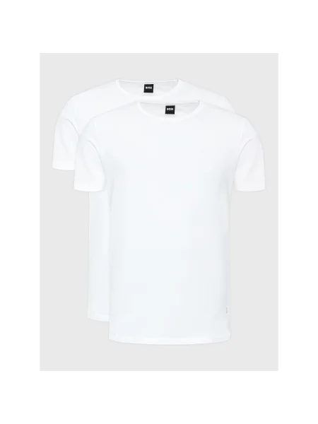 Boss 2 póló készlet Modern Slim Fit fehér
