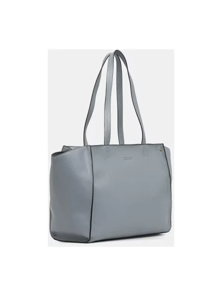 Liu Jo torebka shopper z imitacji skóry niebieska