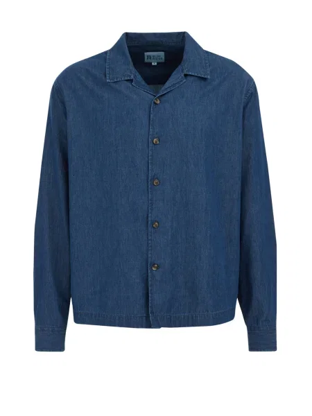 WE Fashion Košile džínovina modrá