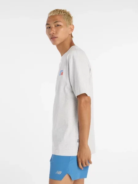 Футболка New Balance сірий