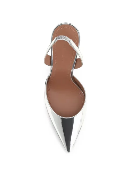 Pantofi cu toc Amina Muaddi slingback