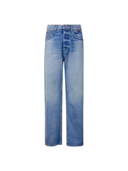 Jeansy Rhude niebieskie