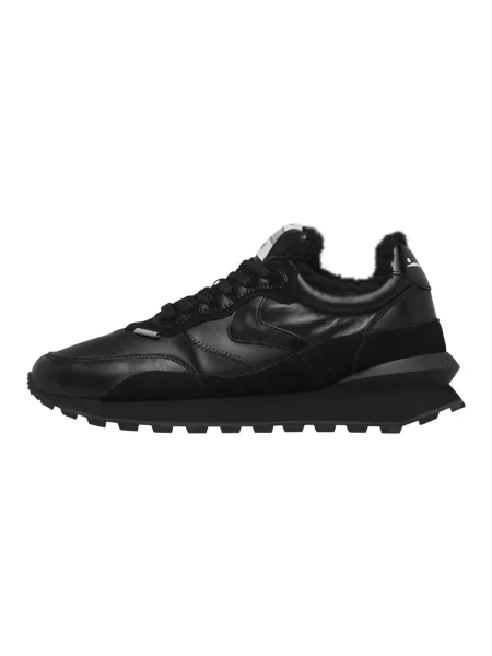 Sneakersy Voile Blanche wełniane czarne
