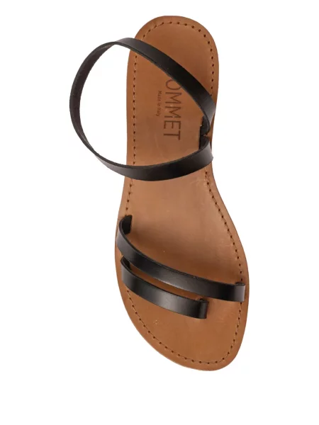 Sandale Sommet din piele negru