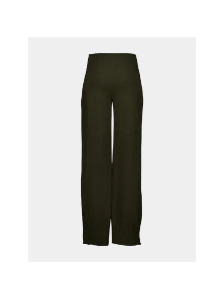 Spodnie Stella Mccartney zielone