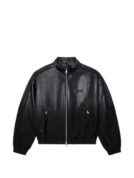 Geanta de piele Purple Brand negru