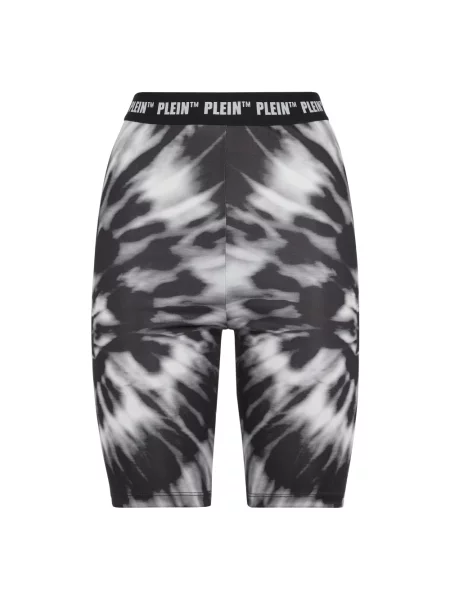 Tie dye krótkie spodnie Philipp Plein czarne