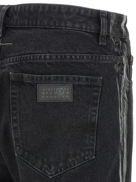 Blugi Mm6 Maison Margiela negru