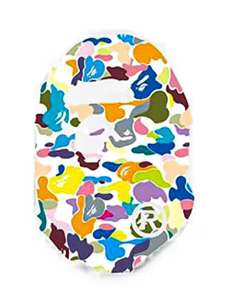 Μπλούζα A Bathing Ape® με σχέδιο παραλλαγής λευκό