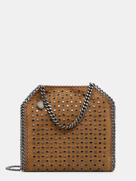 Stella McCartney FALABELLA MINI geantă pentru femei cu imitație de piele întoarsă