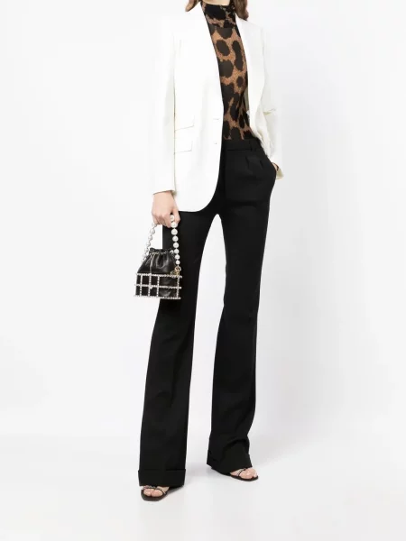 Vienakrūtis švarkas Dolce & Gabbana balta