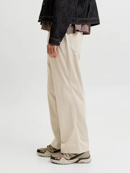 JACK & JONES Chino nohavice JPSTBILL DREW svetlobéžová