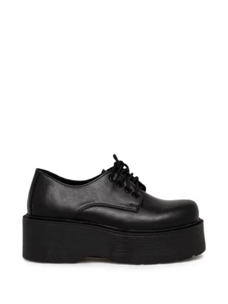 Pantofi derby Altercore cu platformă negru