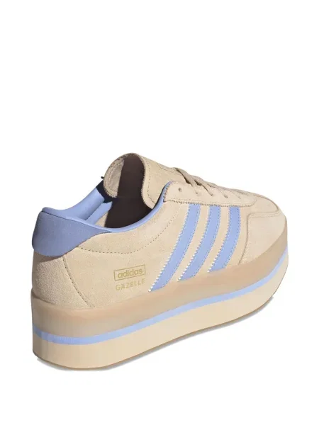 Hanorac cu glugă Adidas de costum maro