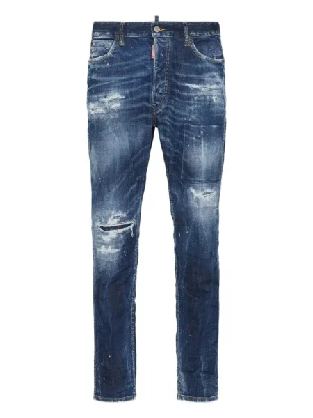 Blugi Dsquared2 rupți albastru