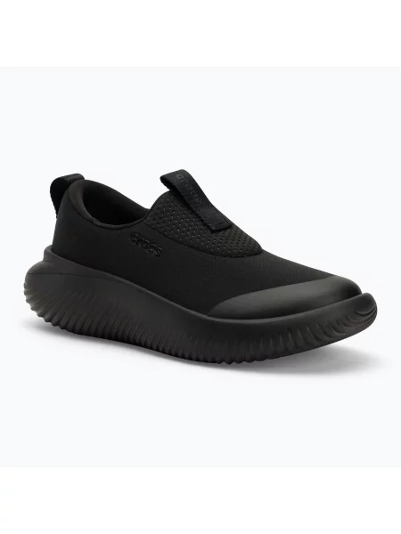 Кроссовки Crocs слипон черные