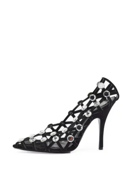 Pantofi cu toc The Attico negru