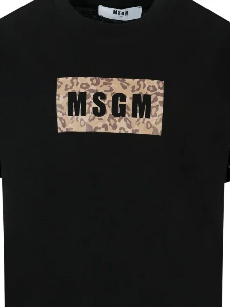 Dětské tričko Msgm černé