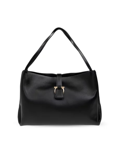 Shopperka Salvatore Ferragamo czarna