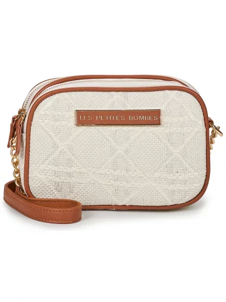 Les crossbody torbica Les Petites Bombes bež