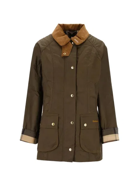 Κερωμένος μπουφάν Barbour καφέ
