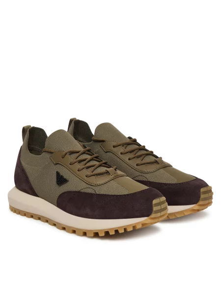 Sneakersy Emporio Armani zelená