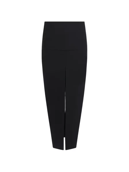 Fustă midi Rick Owens negru