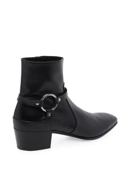 Botine Tom Ford cu cataramă negru