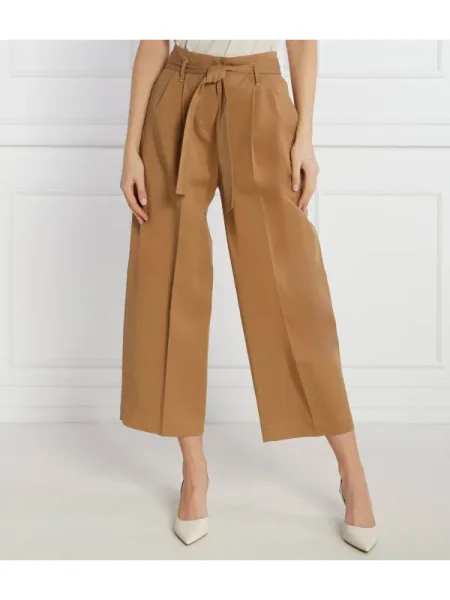 BOSS BLACK Pantaloni cu cordon Tenoy | Relaxed fit negru