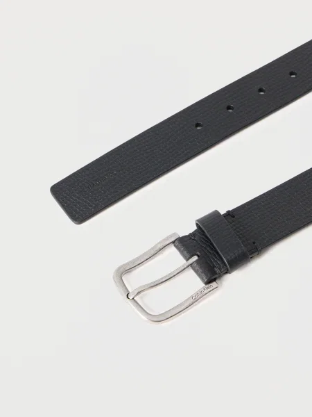 Calvin Klein remen za muškarce kožni crna