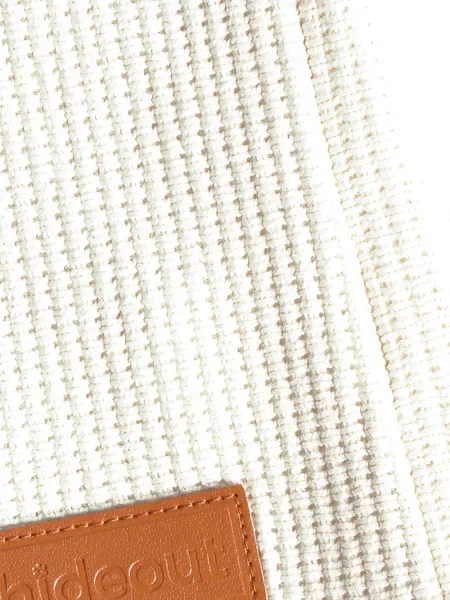 Dlouhé tričko Maison Hideout s dlouhými rukávy bílé