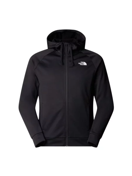 THE NORTH FACE Sportovní mikina THE NORTH FACE M REAXION HD FZ JKT FELPA' černá