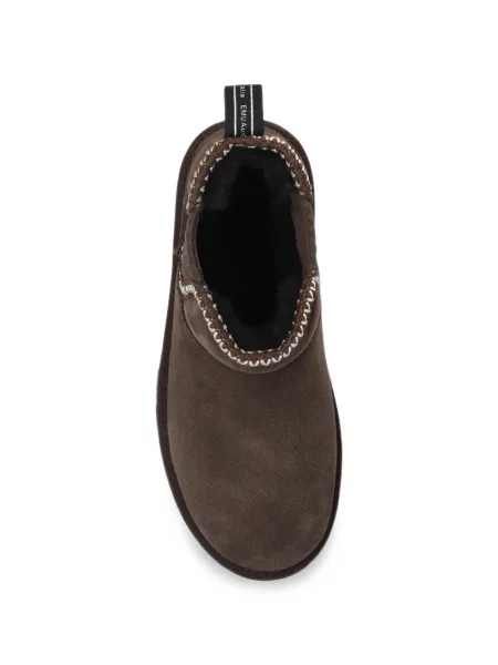 Botine Emu Australia din piele de oaie maro