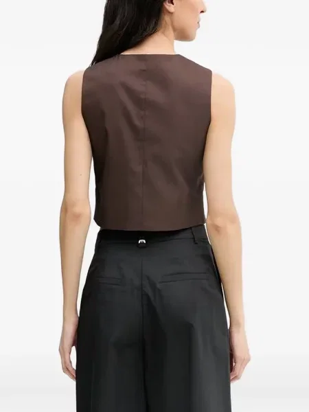 Decupat top Benetton maro