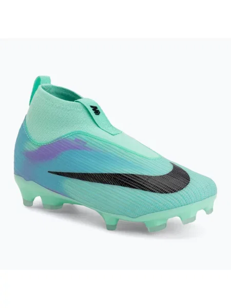 Încălțăminte de fotbal pentru copii Nike Jr. Mercurial Superfly 11 Academy "Sam Kerr" green glow/black negru
