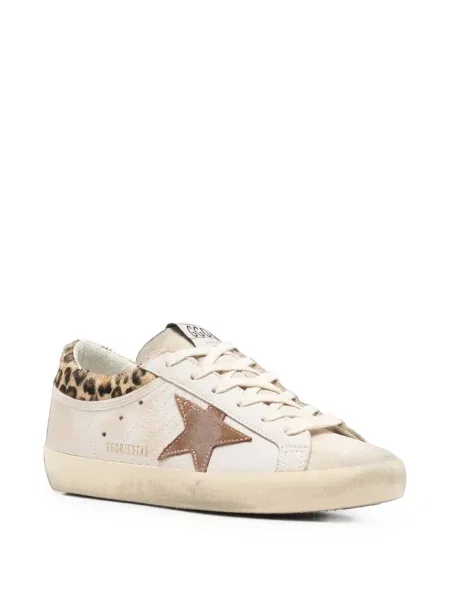 Sneakerși Golden Goose cu imagine cu model leopard