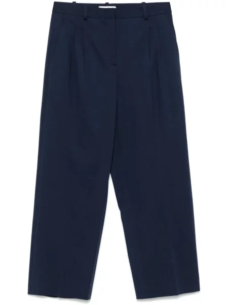 Pantaloni Circolo 1901 plisate albastru