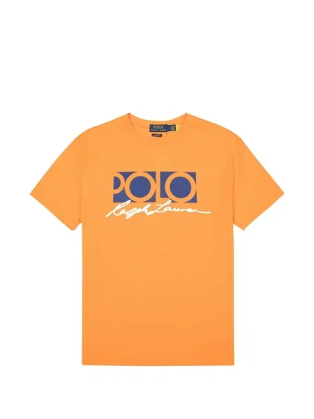 Majica Polo Ralph Lauren s cvjetnim printom plava