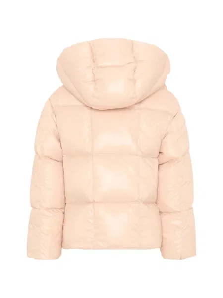 Kurtka puchowa dziecięca Moncler Enfant różowa