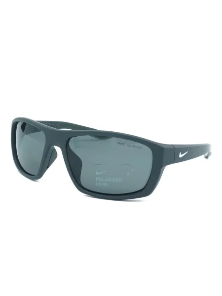 Ochelari de soare Nike cu cordon din jerseu cu imprimeu abstract gri