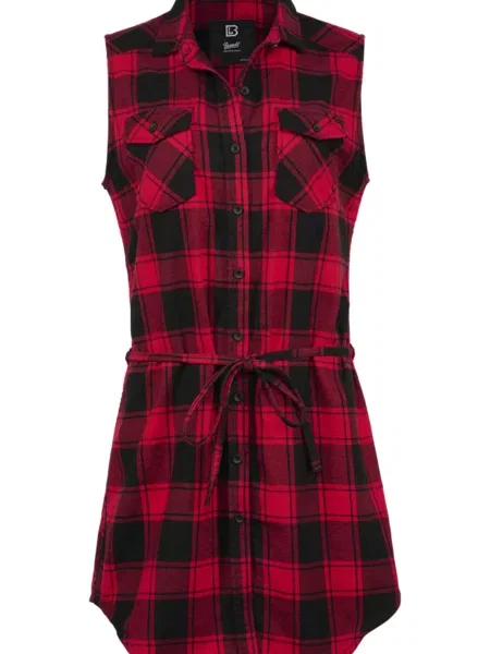 Brandit Bluză Gracey roșu negru