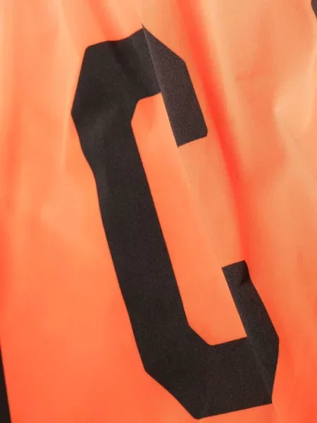 Spodní díl plavek Dsquared2 s potiskem oranžový