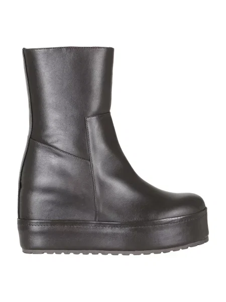 Buty do kostki Paloma Barcelo skórzane do biegania brązowe